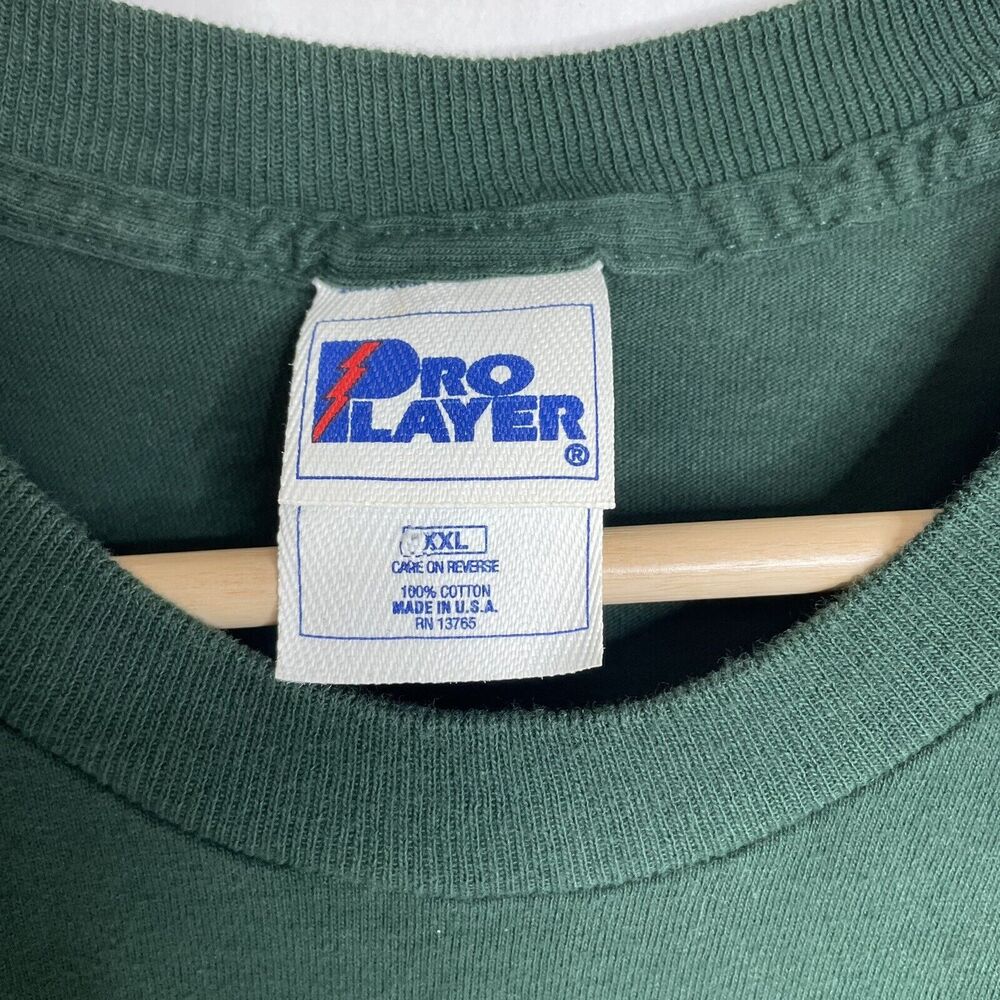 Vintage Green Bay Packers Graphic T-Shirt, 2XL, Pro Player, Helmet Logo - Picture 2 of 8